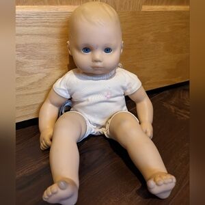 American Girl Bitty Baby Doll With Blonde Hair And Blue Eyes